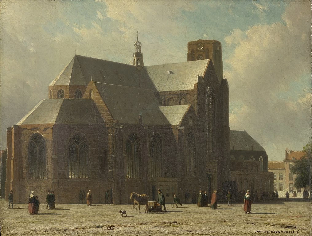 Souvenir dalla chiesa di San Lorenzo a Rotterdam - Collezione Mesdag, L'Aia